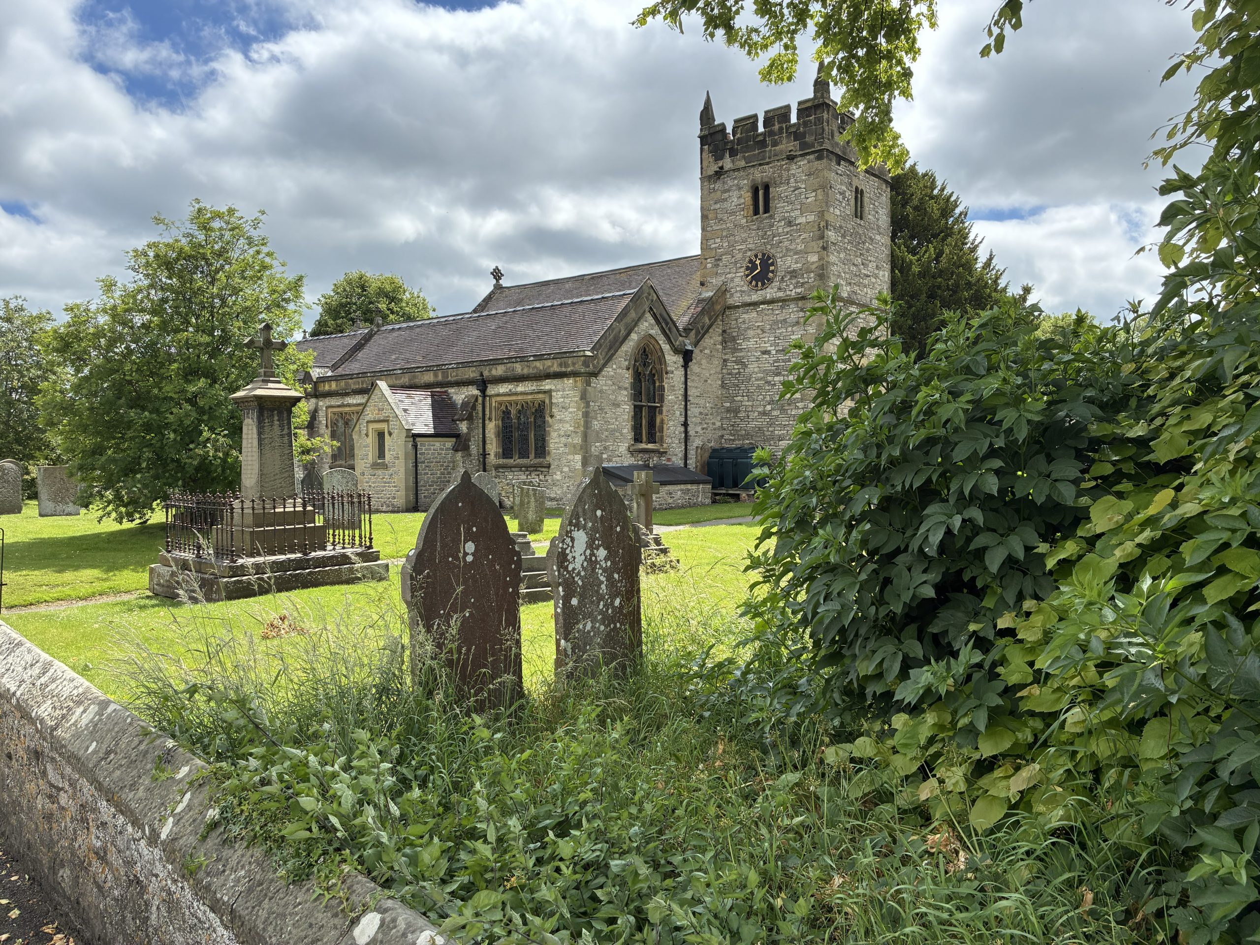 Your Guide to Ashford-in-the-Water – Holy Trinity Church in the heart of the village.