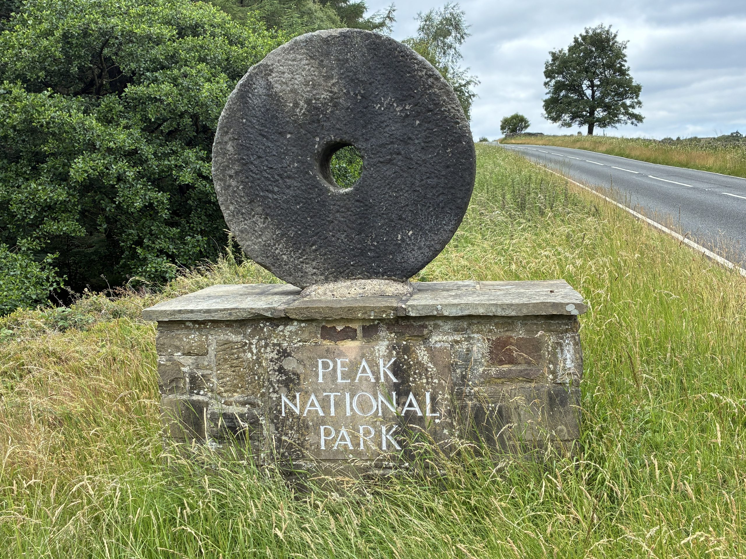 Selling Services – panoramic view across the Peak District National Park from Curbar and Froggatt Edge.