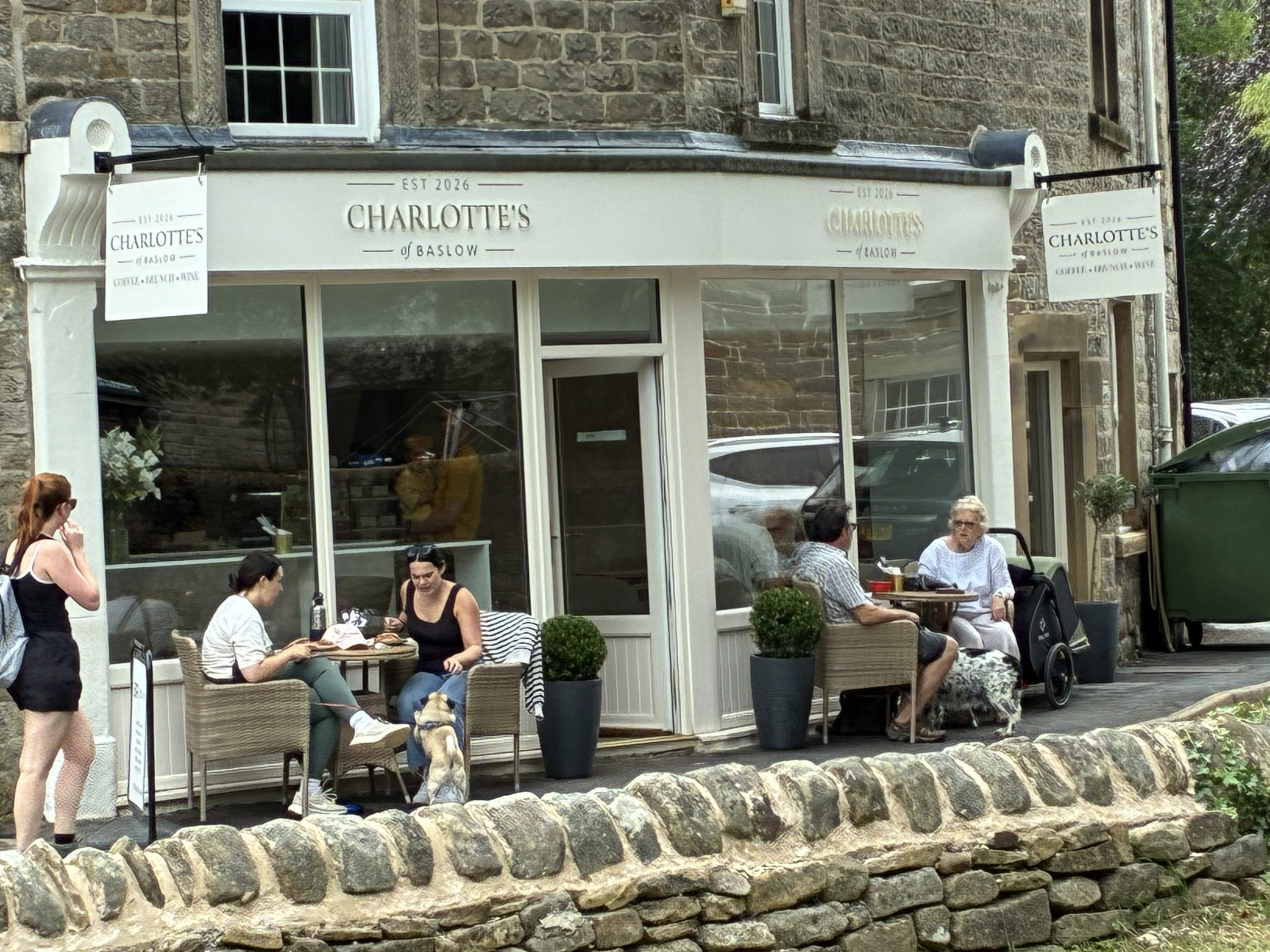 Charlotte's of Baslow café and restaurant in Baslow, Peak District