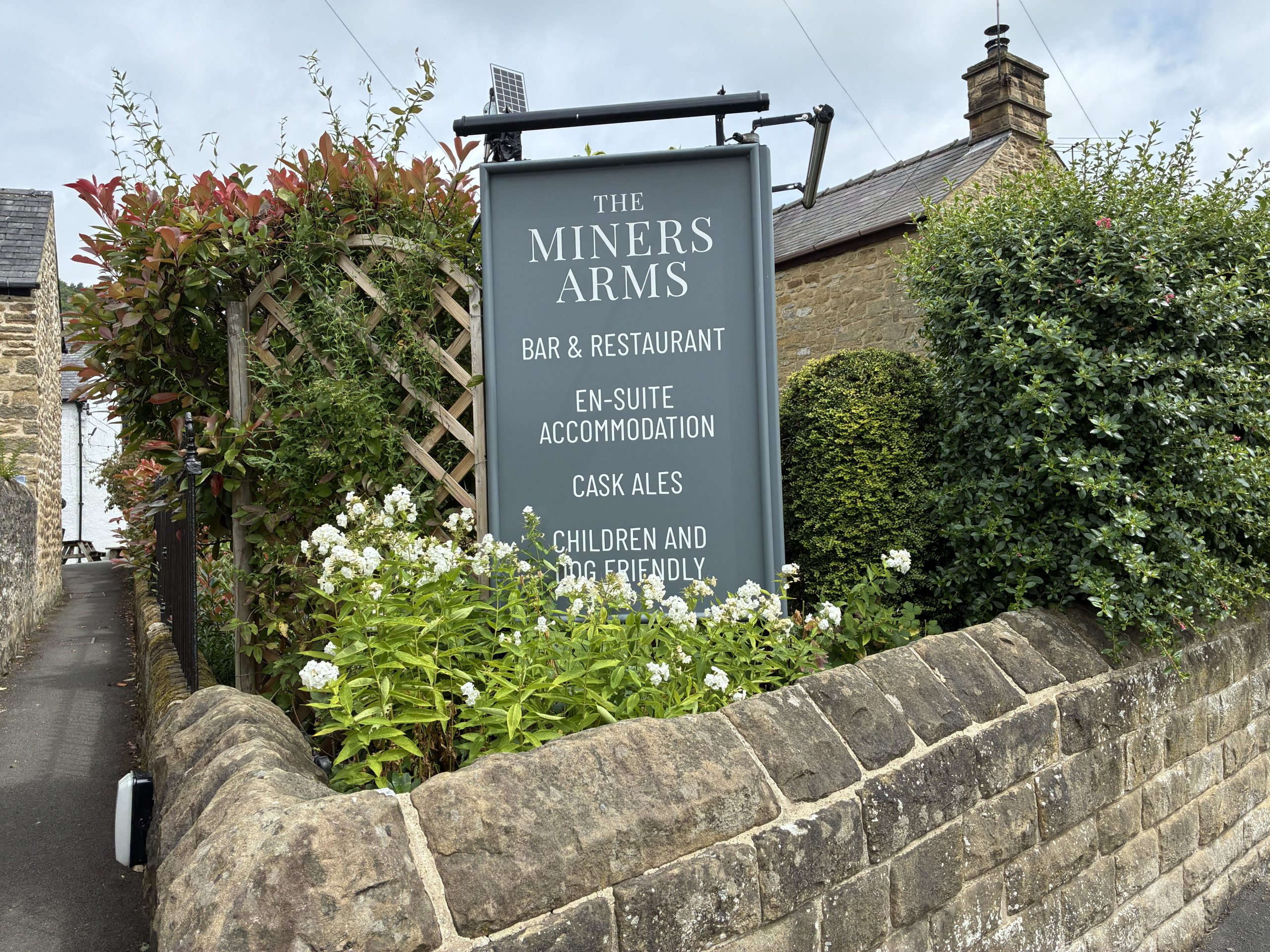 The Miners Arms country pub in Eyam, Peak District