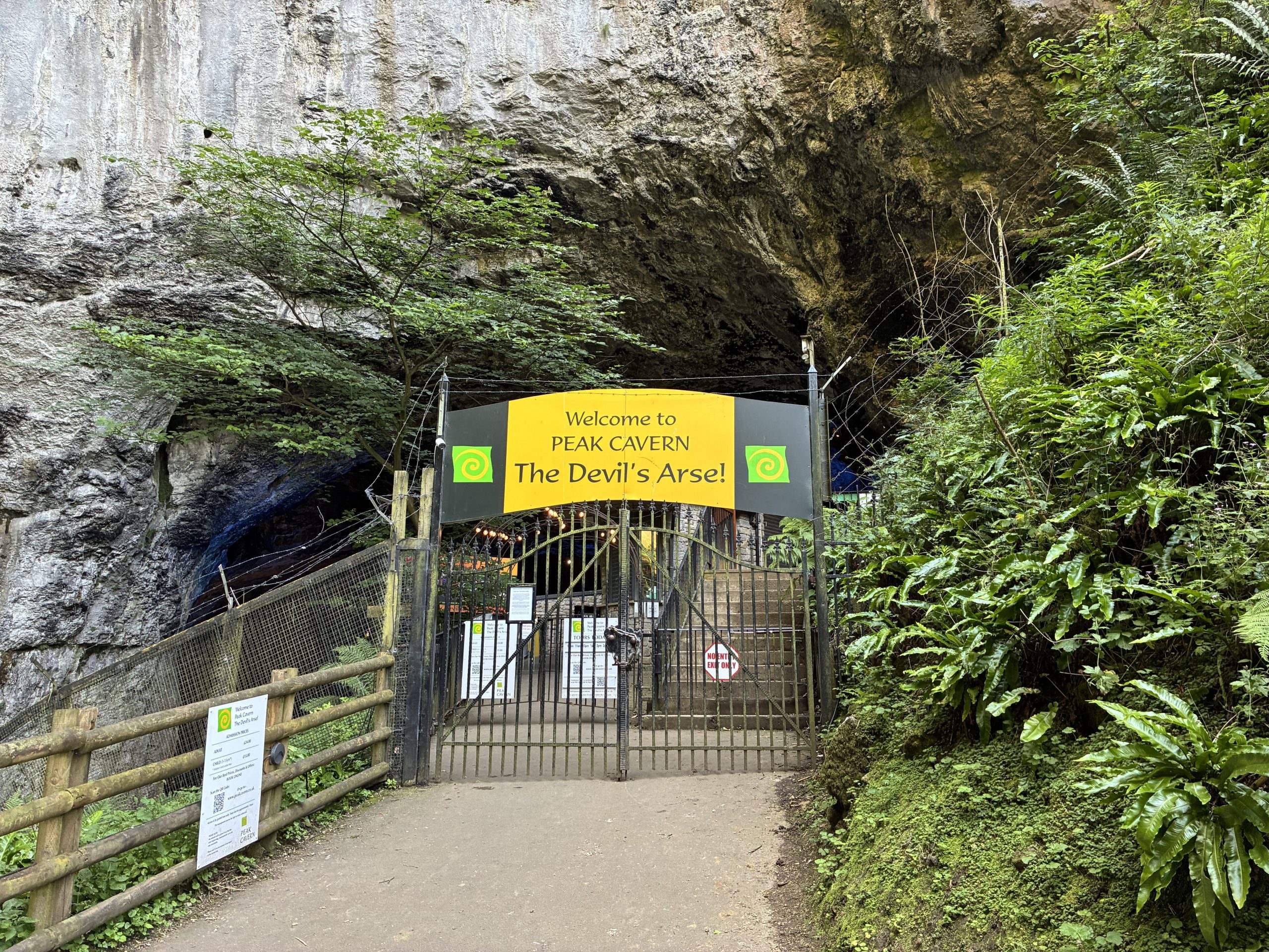 Peak Cavern in Castleton, Peak District