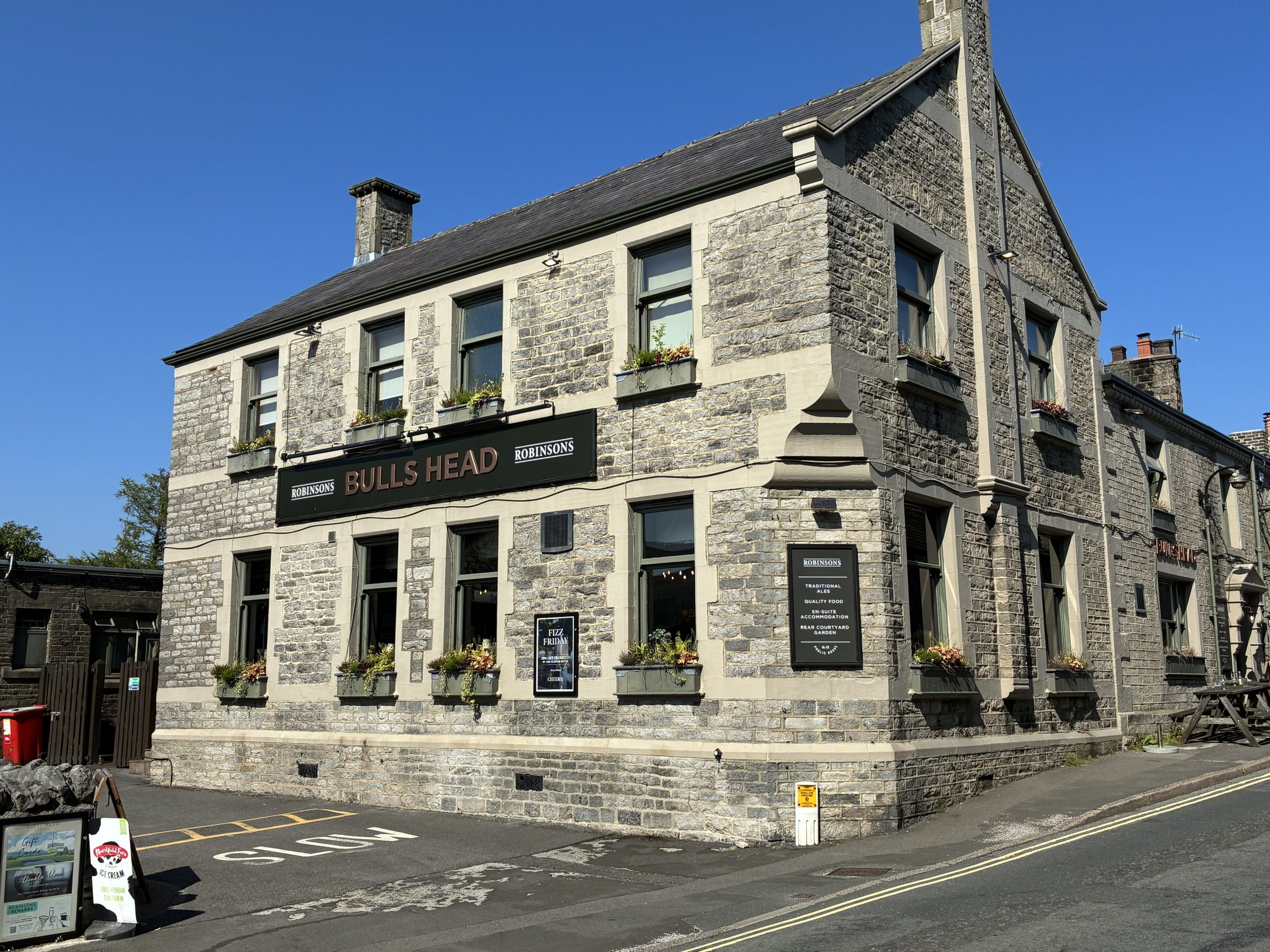 The Bulls Head pub in Castleton, Peak District