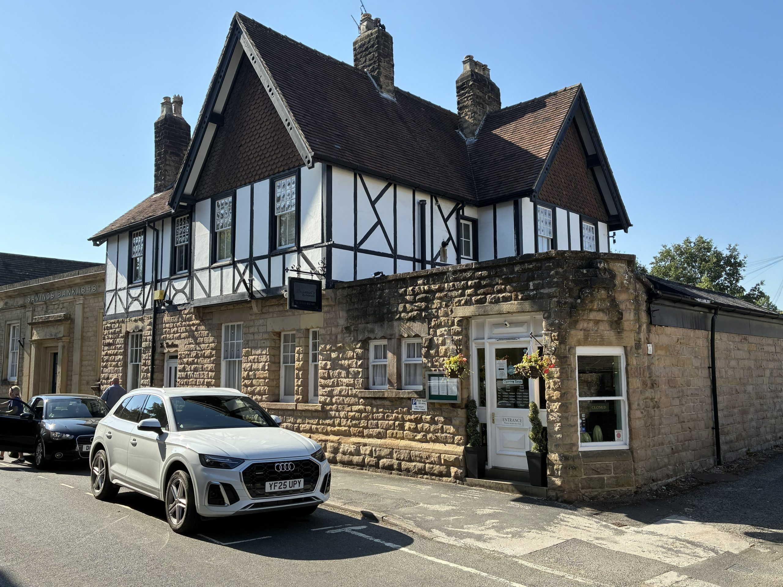 Piedaniel's French restaurant in Bakewell, Peak District