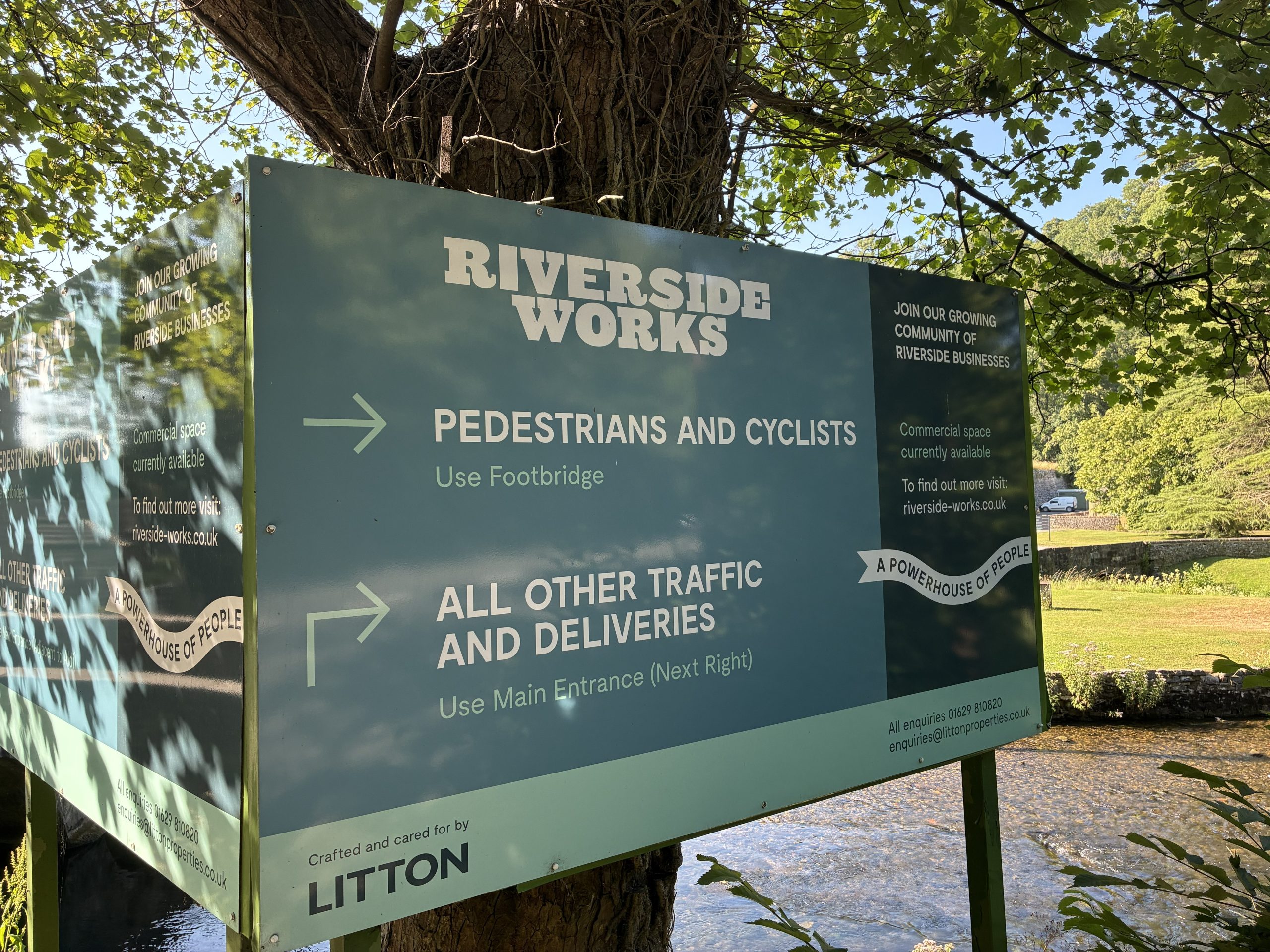 Riverside Works in Bakewell, Peak District