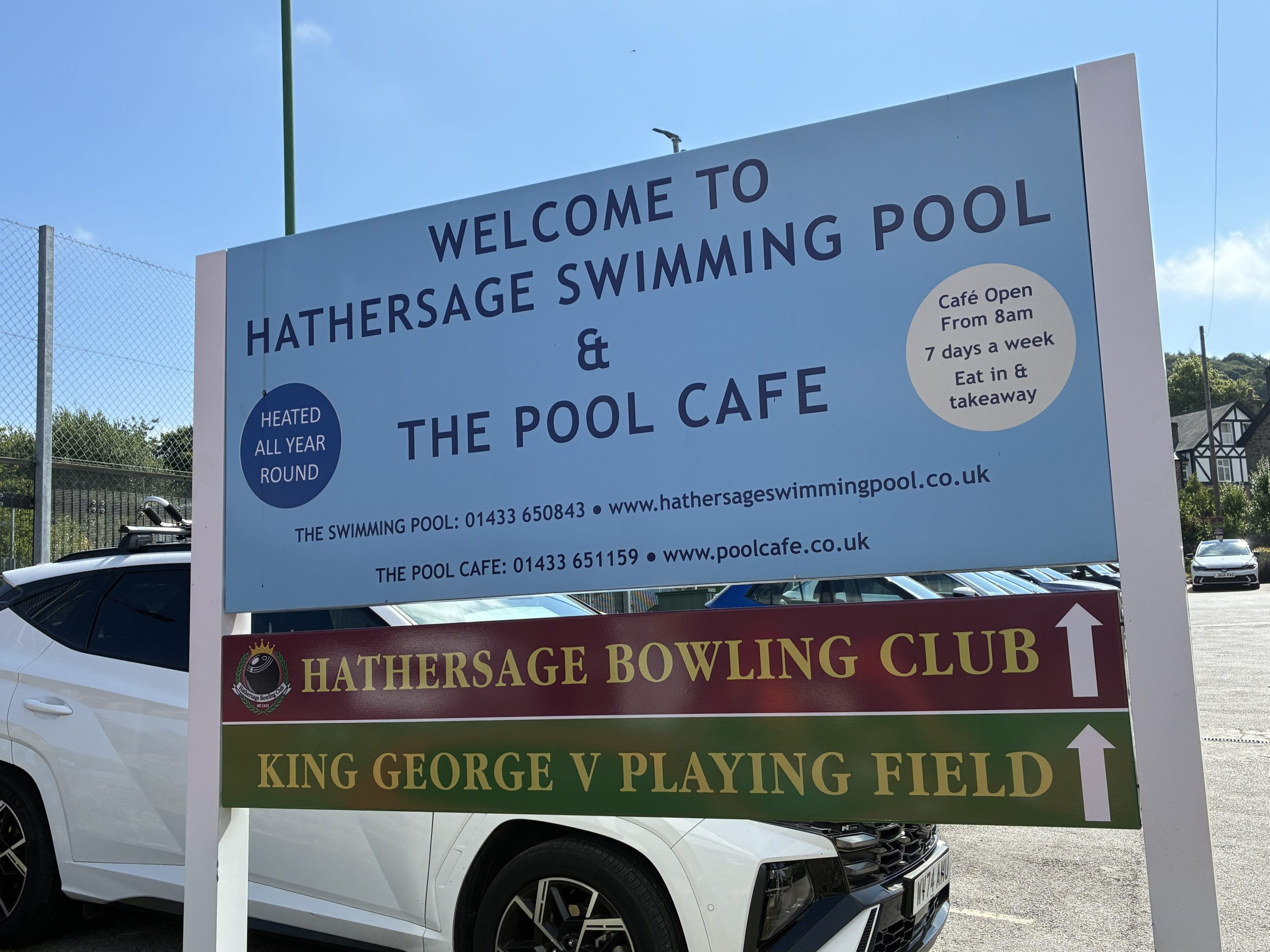 Hathersage Swimming Pool in the Peak District