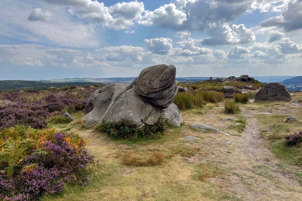 Baslow Edge near Baslow in the Peak District